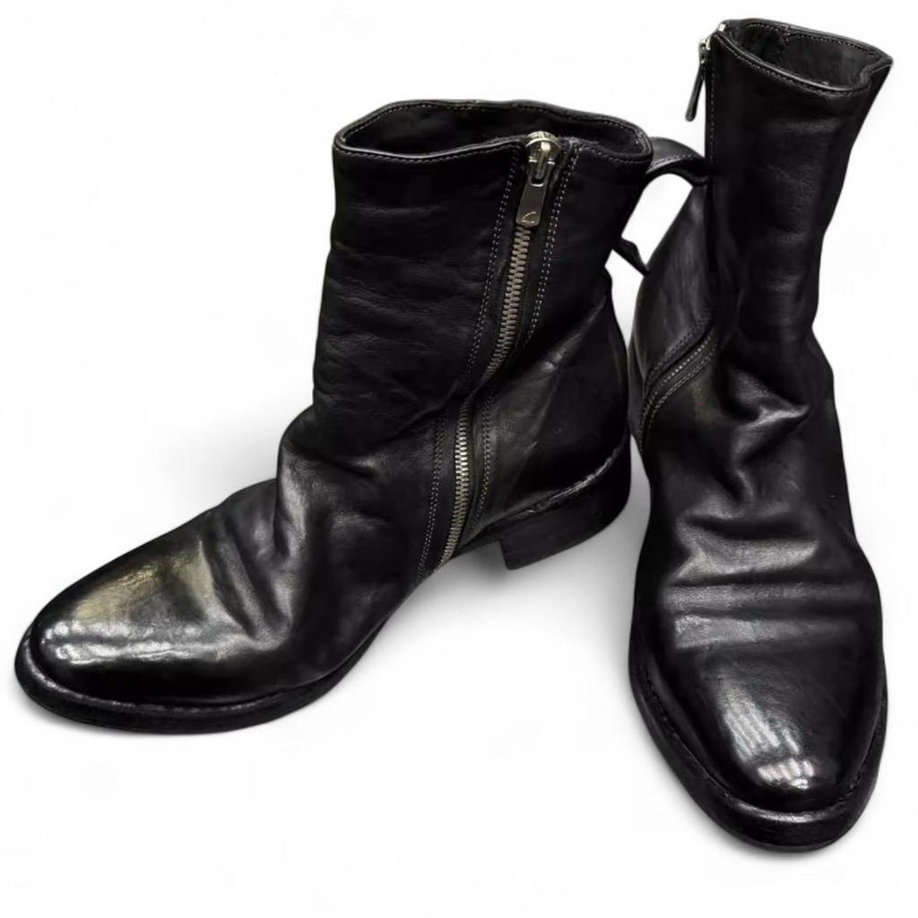 FEEE SHIPPING] GUIDI LOOKALIKE LEATHER ANKLE BOOT MENS | check bio + dm for