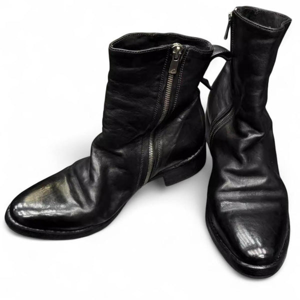 FEEE SHIPPING] GUIDI LOOKALIKE LEATHER ANKLE BOOT MENS | check bio + dm for