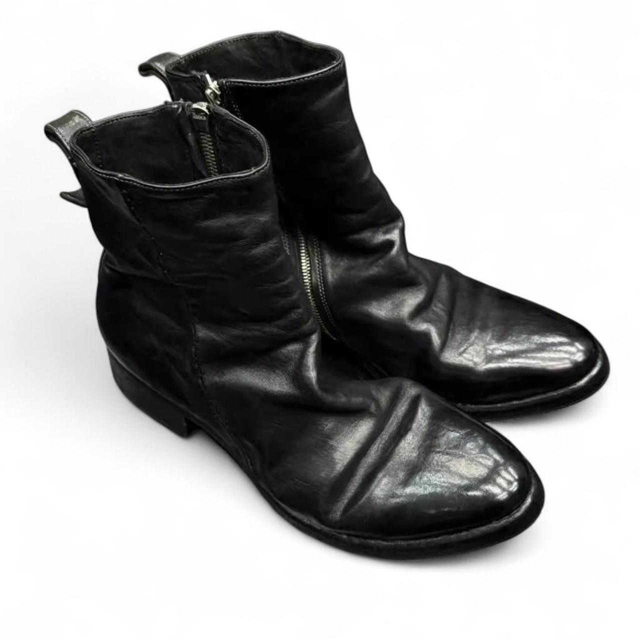 FEEE SHIPPING] GUIDI LOOKALIKE LEATHER ANKLE BOOT MENS | check bio + dm for